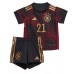 Deutschland Ilkay Gundogan #21 Replik Auswärtstrikot Kinder WM 2022 Kurzarm (+ Kurze Hosen)